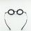 Trial Frame, Glasses Optometry Frame, Stainless Steel Temples, Comfortable and Non-Slip Nose Pads, Insert Frame 6