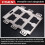 Tool Storage Rack Toolbox Holder Wall-Mounted Toolbox Rack for Tool Storage and Organization Systems 50 Lbs 6