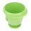 Pot à plante visage vert trou de drainage 10.05oz 15