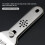 (Style 2) Stainless Steel Kitchen Scraper, Sharp Edge Squeegee 7