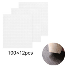 1200pcs 1cm Double-Sided Adhesive Dots Transparent Waterproof