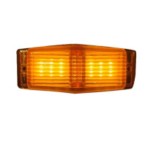 6X Przednie Światło Grilla Lampa Obrysowa LED dla Ciężarówka Ciężarówka Przednie Podwójne Kontrolki Palnika A