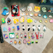 50PCS Heat Shrink Film Sheets,Shrink Plastic Sheets Shrink Paper Sheets with 100 Keychains Shrinky Dink Kit for