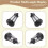 2X Solar Lantern Outdoor Waterproof Large Lighthouse Lantern Led Light Source Garden Decorative Lights 10