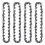 12Pcs  Chainsaw Chain 4 Inch Guide Saw Chain 1/4 LP Pitch, 28 Sections for Electric Protable Handheld Chain Saw 2