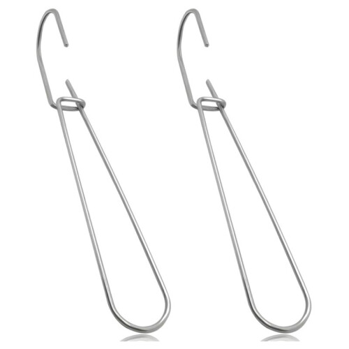 Pattern Hooks 48 Pcs Metal Pattern Hangers 7.3 Inch Sewing Pattern Making Paper Storage Hanging Hook 1