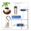 4Set Automatic Irrigation DIY Kit Water Pump Soil Moisture Detection Garden Drip Watering Watering Irrigation System 8