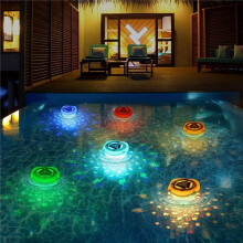 2X Unterwasser-Disco-Licht, Fischmuster, Brunnenprojektor, Lichtfarbe, Batteriebetrieben, für Disco-Pool-Party, Pool-Lichter