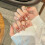 (M) Handmade Brown Press-On Nails for Daily & Parties 7
