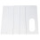 (3pcs air conditioning board, flat mouth interface) AC Window Vent Kit - Easy Install for Mobile AC 9