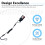 (Black) Surfing Safety Hand Rope - Durable & Secure 4