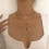 (Gold) Collier Vintage Fleur, Durable & Lisse 2