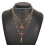 (Gold) Collier Vintage Fleur, Durable & Lisse 5