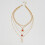 (Gold) Collier Vintage Fleur, Durable & Lisse 6