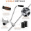2X Trimmer Handle, Ergonomic Trimmer Handle, Handle Extension with Stand Clamp,Multifunctional Garden Lawn Mower Handle 2