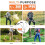 2X Trimmer Handle, Ergonomic Trimmer Handle, Handle Extension with Stand Clamp,Multifunctional Garden Lawn Mower Handle 5