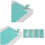 5Pcs Strong Wig Tape - Double Sided Adhesive 8