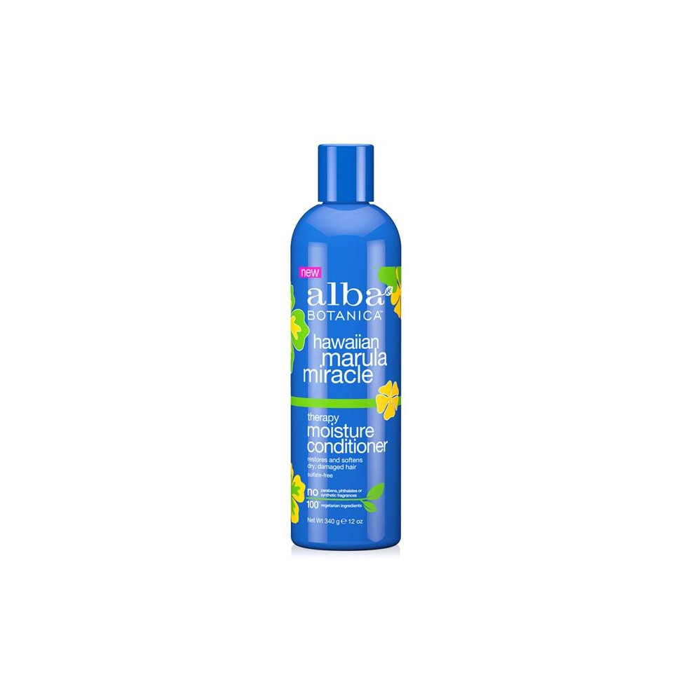 Alba Therapy Moisture Conditioner 12oz  Deep Moisture & Nourishing Conditioner for Soft, Hydrated Hair