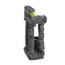 Aquarium Roman Columns Decoration, Reusable Resin, 13 x 23cm