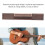 Rosewood Classical Guitar Bridge Replacement for 6-String Luthier Repairs 4