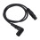 2PCS XLR Microphone Extension Cables 3 Pin 1M Black, Anti-Interference 15