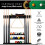 Billiards Pool Cue Rack Wall-Mounted Pool Stick Holder Holds Equipment 2