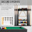 Billiards Pool Cue Rack Wall-Mounted Pool Stick Holder Holds Equipment 3