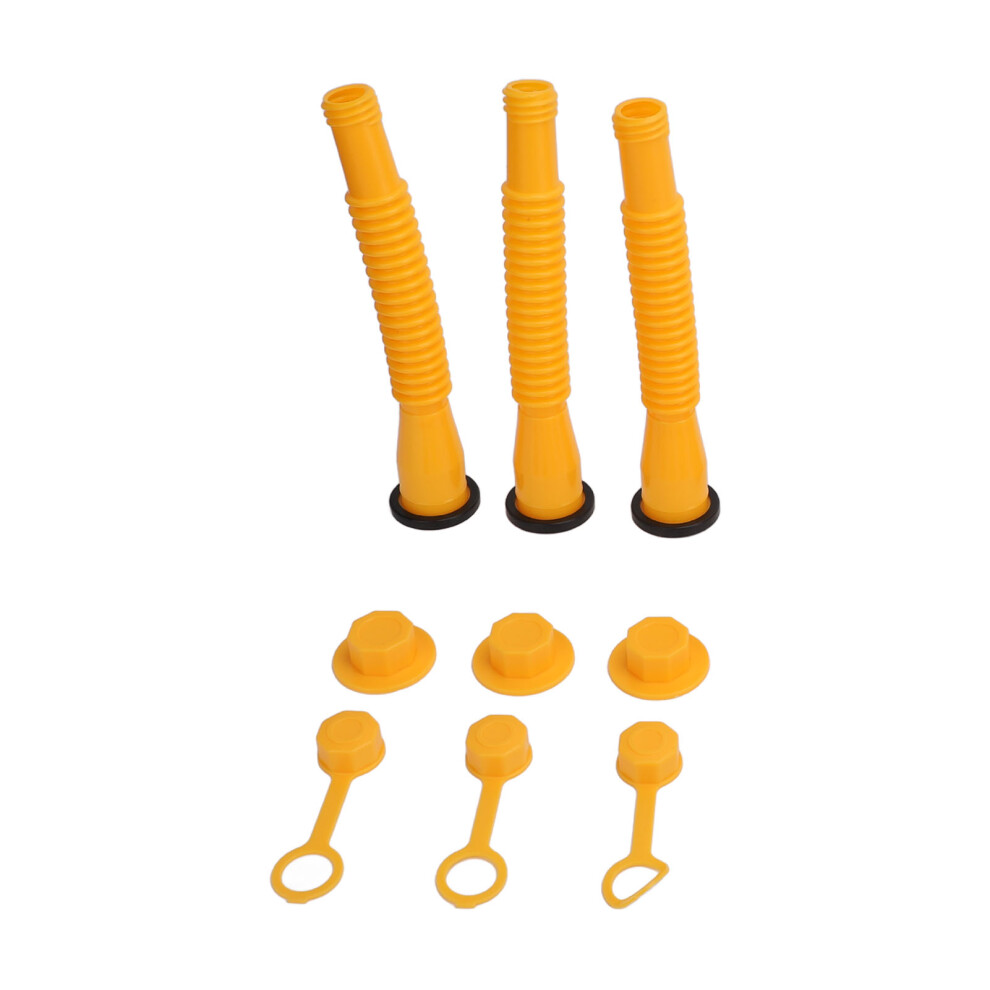 3pk Flexible Gas Can Spout Hoses