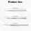 6 Pcs Ceramic Pottery Clay Ribbon Sculpting Tool Kit with Wire Texture Pin Carving for Modeling Detail Processing 3