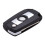 2X Folding Flip Car Keyless Key Shell Fob Case for  3 5 7 Series Z3 Z4 E38 E39 E46 2