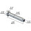20Pcs Stainless Steel Stemball Swage Stud Dead Ends Threaded Stud  with Cable Tensioner for 1/8Inch Cable Railing Kit 2