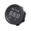 2X 12V-24V Waterproof Car Motorcycle LED Digital Display Voltmeter Voltage Meter Black 4