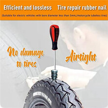 100PZ Riparazione di Pneumatici Chiodi Nel Gomma Auto Moto Vuoto Riparazione Pneumatici Nail Strumento di Riparazione Veloce Riparazione Pneumatici