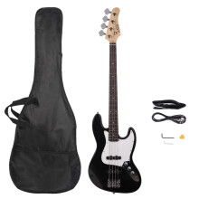 Electric Bass Guitar GJazz Bass Guitar for Beginner w/Bag ,Wrench Tool