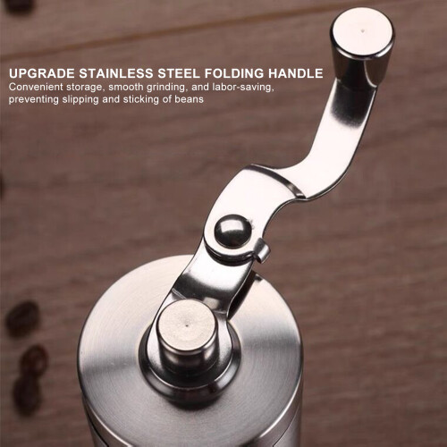 Stainless Steel Manual Coffee Grinder for Camping 2