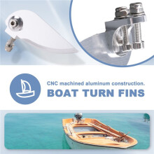 RC Model Boat Turn Fins Einstellbare Aluminium Wassermesser für Feilun Ft012 Refit