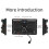 7Inch IPS Screen Mototorcycle Wireless Carplay Android Auto GPS Navigation Driving Recorder IP65 Waterproof Screen 6