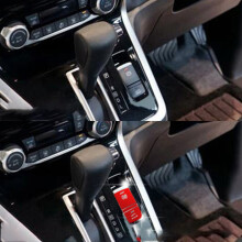 Adesivo Eletrônico Do Botão Do Freio de Mão Do Carro Capa Do Botão de Estacionamento Automático Do Freio de Mão para Serena C27 RHD