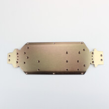 for 124019 124018 1/12 RC Car Upgrade Parts Metal Chassis Body Frame Board Upgrade Accessories