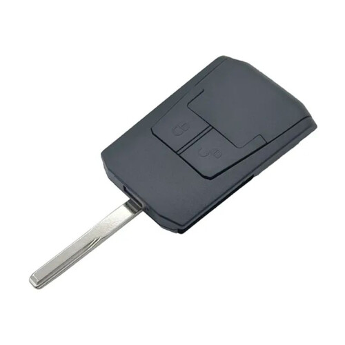 3X Replacement Flip Remote Car Key Shell with 2 Buttons for    Antos Truck Ignition Keychain Accessory 1