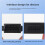2X OBD2 One Divided Into Two Adaptor Wire 16 Pin 16 Core OBD Expansion Cable Connector Adapter Cable Universal 10