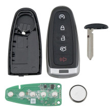 2X Car  Remote Key 5 Button 433MHz Fit for  Focus  Escape Explorer Taurus Flex 2011-2016 BT4T-15K601-JC