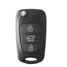 2X 3 Buttons Flip Folding Remote Key Shell Case for I20 I30 I35 IX20 IX35