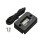 2X Waterproof LCD Display Digital Hour Meter Inductive Timer for Bike Motorcycle ATV Snowmobile Engine, Black 3