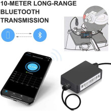 2X Bm2 12V Batteriemonitor Autobatterieanalysator Testbatterie-Diagnosetool für Android Ios-Telefone