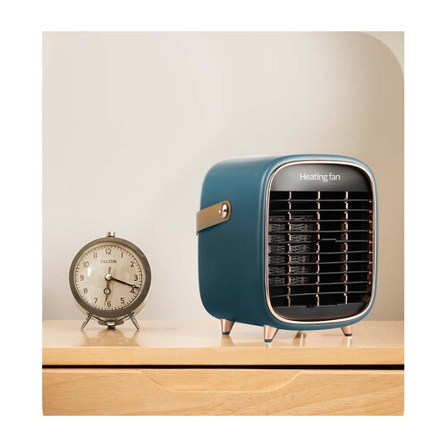 Elektro-Heizlüfter im Retro-Design DarkGreen 2