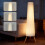 Homcom HOMCOM Dimmable Standing Lamp with Foot Switch, White and Natural 2