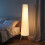 Homcom HOMCOM Dimmable Standing Lamp with Foot Switch, White and Natural 6