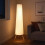 Homcom HOMCOM Dimmable Standing Lamp with Foot Switch, White and Natural 7