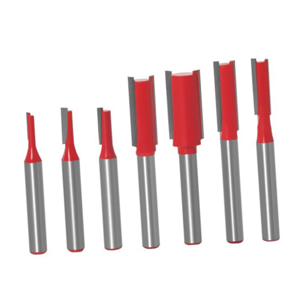 7-Piece Wood Router Bit Set 1/4 Shank